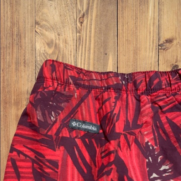 Mens Columbia Omni-shade red swim shorts large - Picture 5 of 5